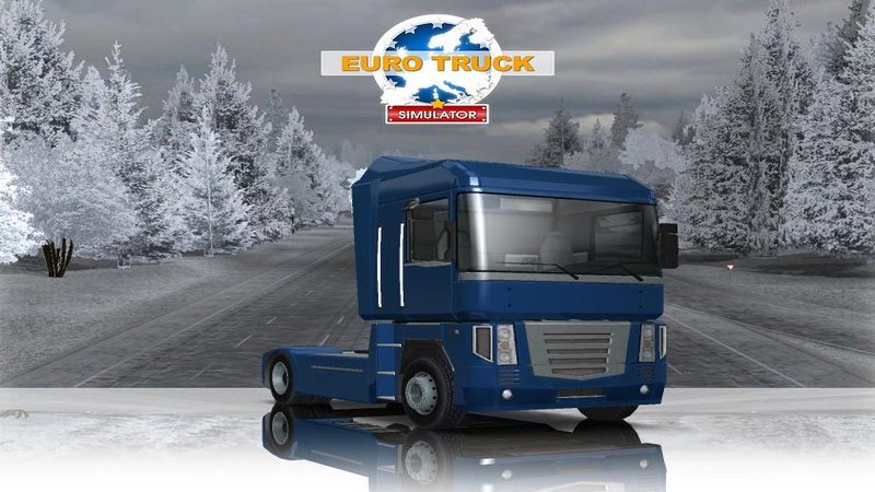 Euro Truck Simulator (PC) - Zimowa modyfikacja